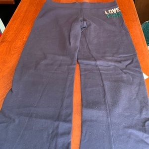 Pink Victoria secret, size L, Mariners baseball sweats